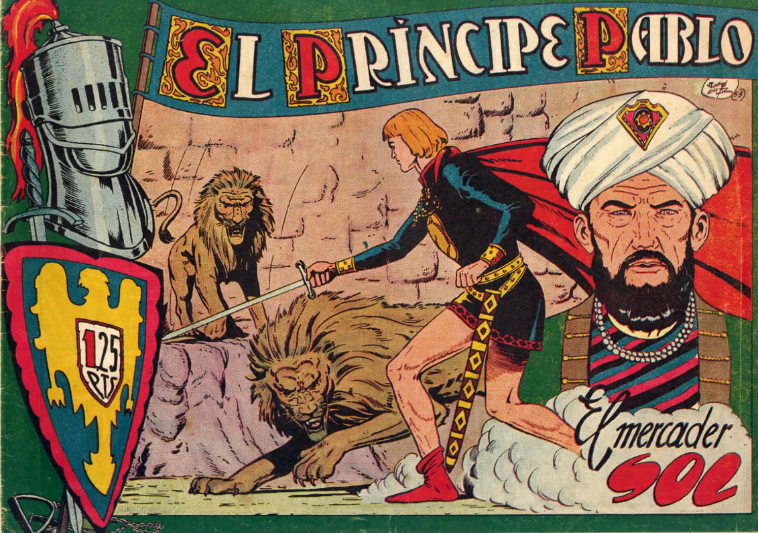 UNA VIDA DE HISTORIETAS Los cómics de José Ortiz