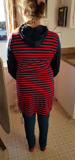 hooded dress