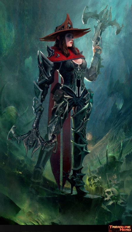 As ilustrações e pinturas digitais com lindas mulheres em temas de fantasia e ficção de Wangjie Li Wangjie Li artstation arte ilustrações mulheres fantasia ficção científica games beleza