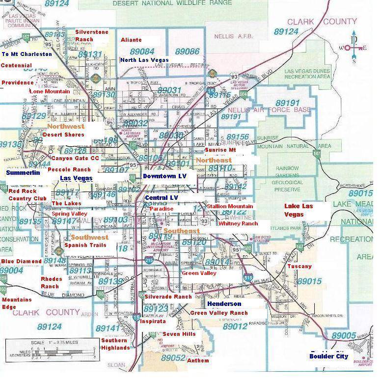 Map of Las Vegas City Pictures | Map of Las Vegas City Pictures
