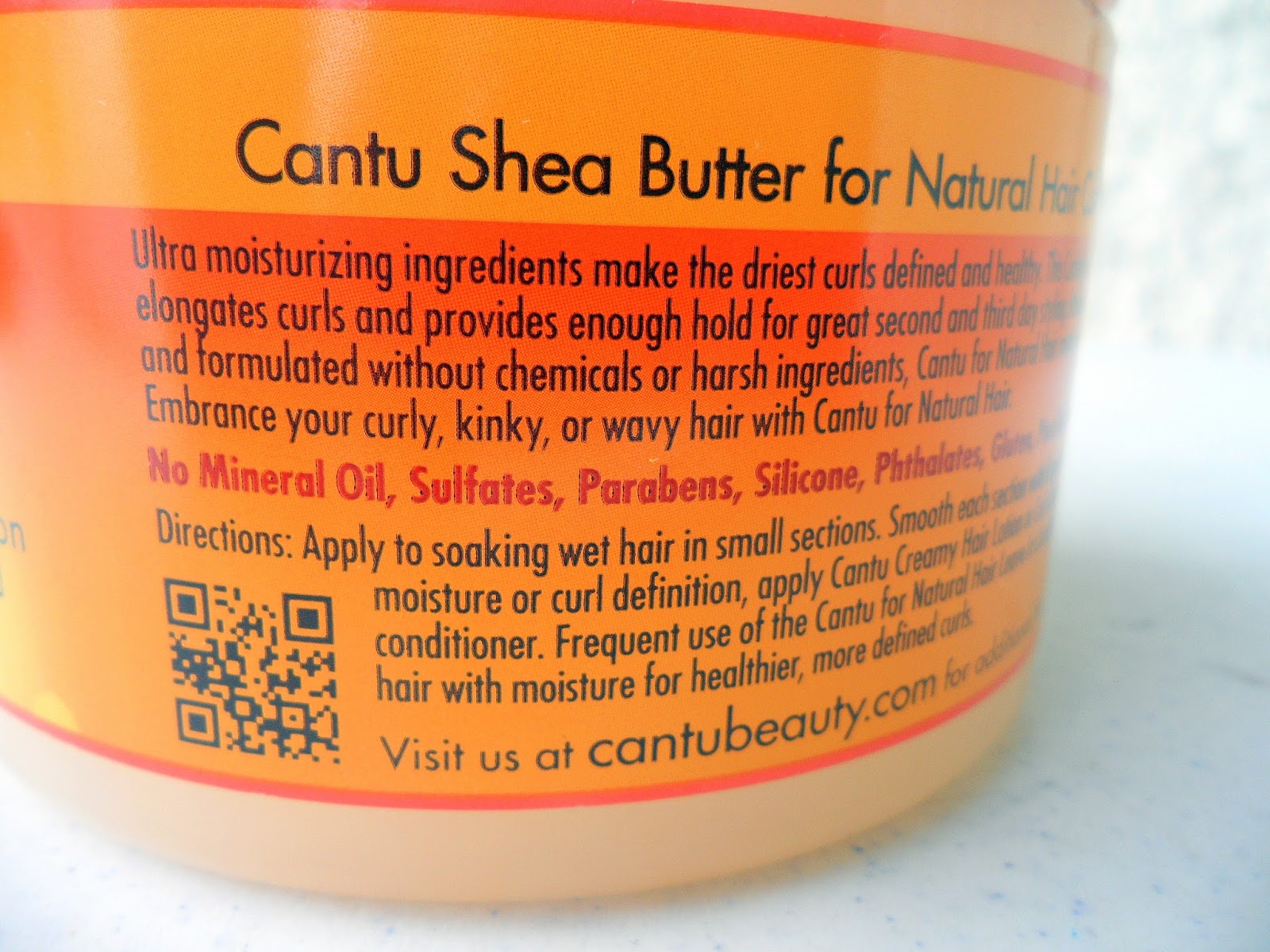 ElleG360 Cantu Shea Butter Curling Custard Review