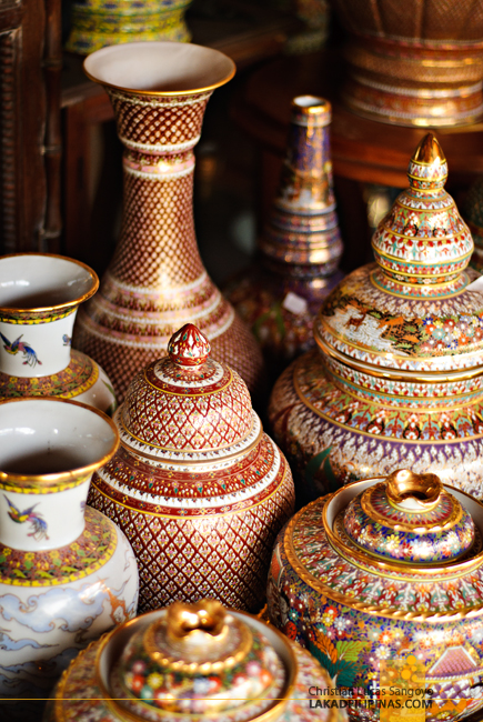 benjarong pottery