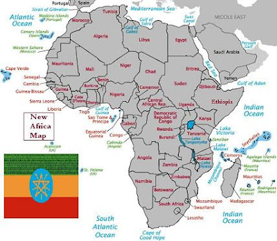 Karta över Afrika Bild | Karta över Sverige, Geografisk, Fysisk