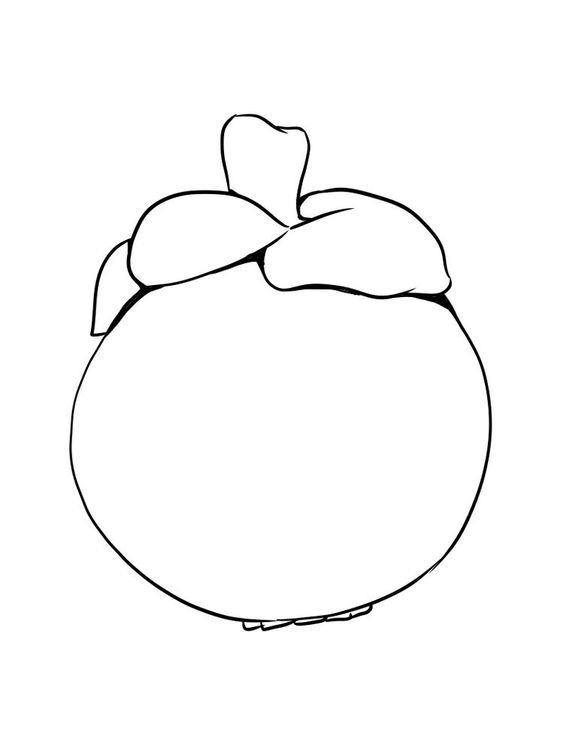 35+ Các bức tranh tô màu các loại Quả cho bé mầm non