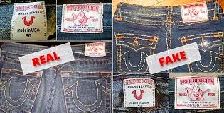 true religion real vs fake jeans