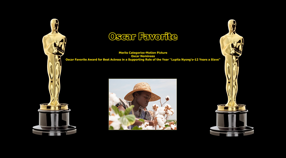 oscar favorite best actress in a supporting role award lupita nyongo 12 years a slave