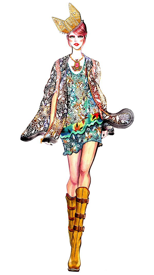 Mu Cephei: Sunny Gu - Amazing fashion illustrator