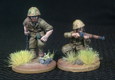 USMC HQ 28mm plasitc Warlord Games