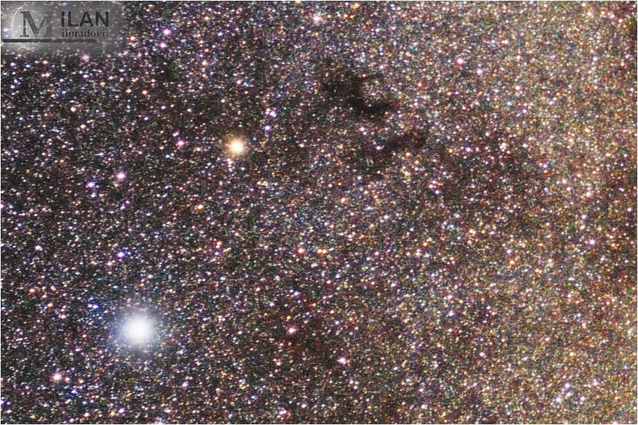 Dark nebulae B142 and B143