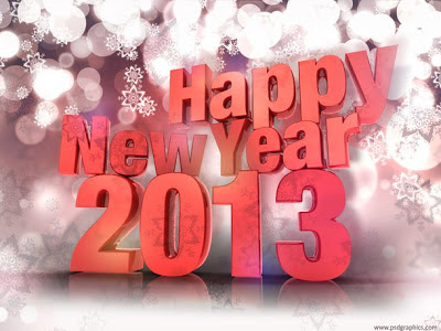 happy new year, 2013