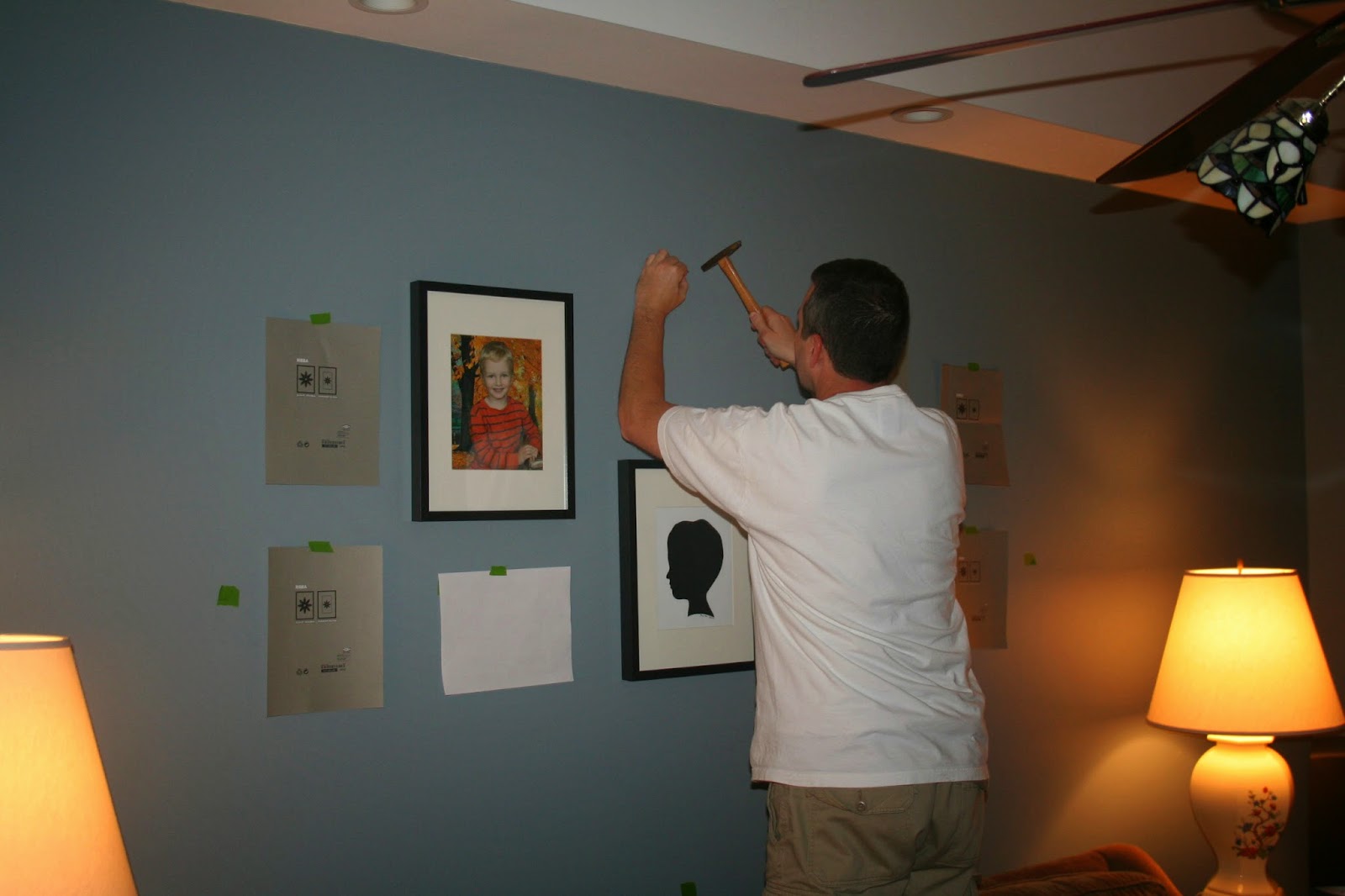 NOVA Frugal Family Thrifty Thursday How to Hang Pictures and See What