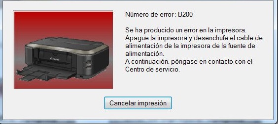 Solucionar El Error B200 Impresora Canon MG5150 Solucionar El Error B200 Impresora Canon MG5150
