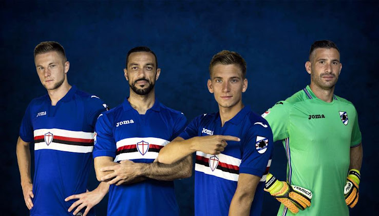 sampdoria jersey 2018