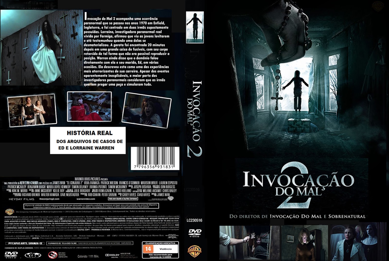 Invocação do Mal 2 Torrent – BluRay Rip 720p Dual Áudio (2016)