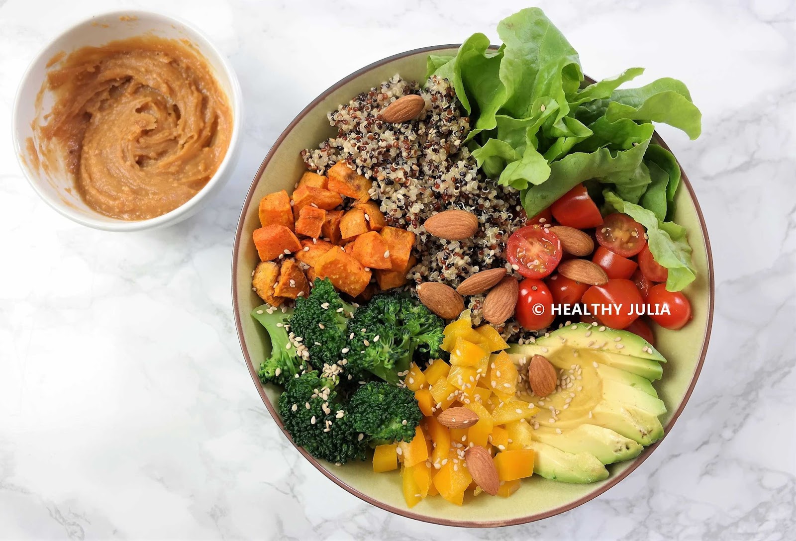 COOKING JULIA VEGGIE BOWL SAUCE CACAHUÈTE