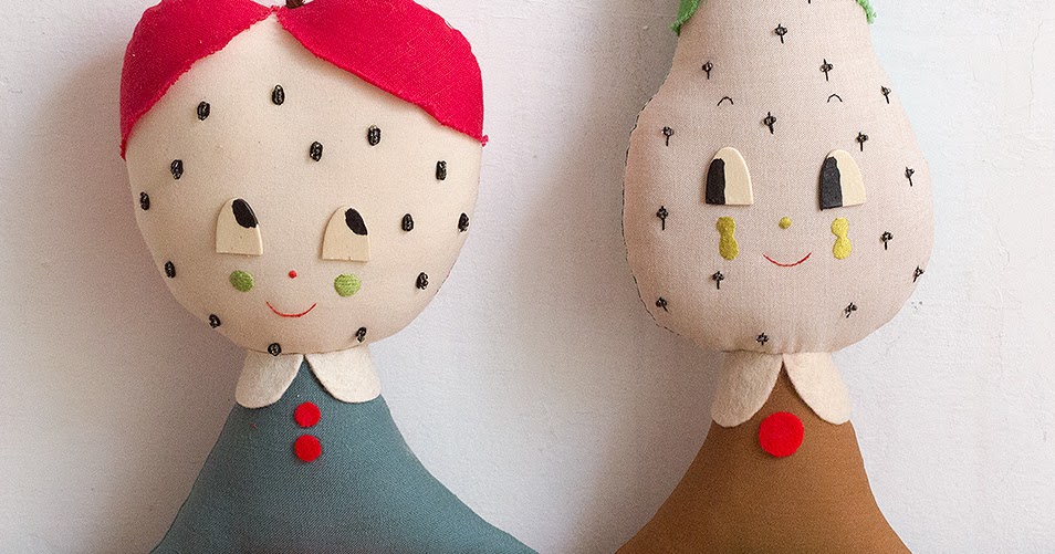 misako mimoko Shop Update! Pear and Apple Dolls