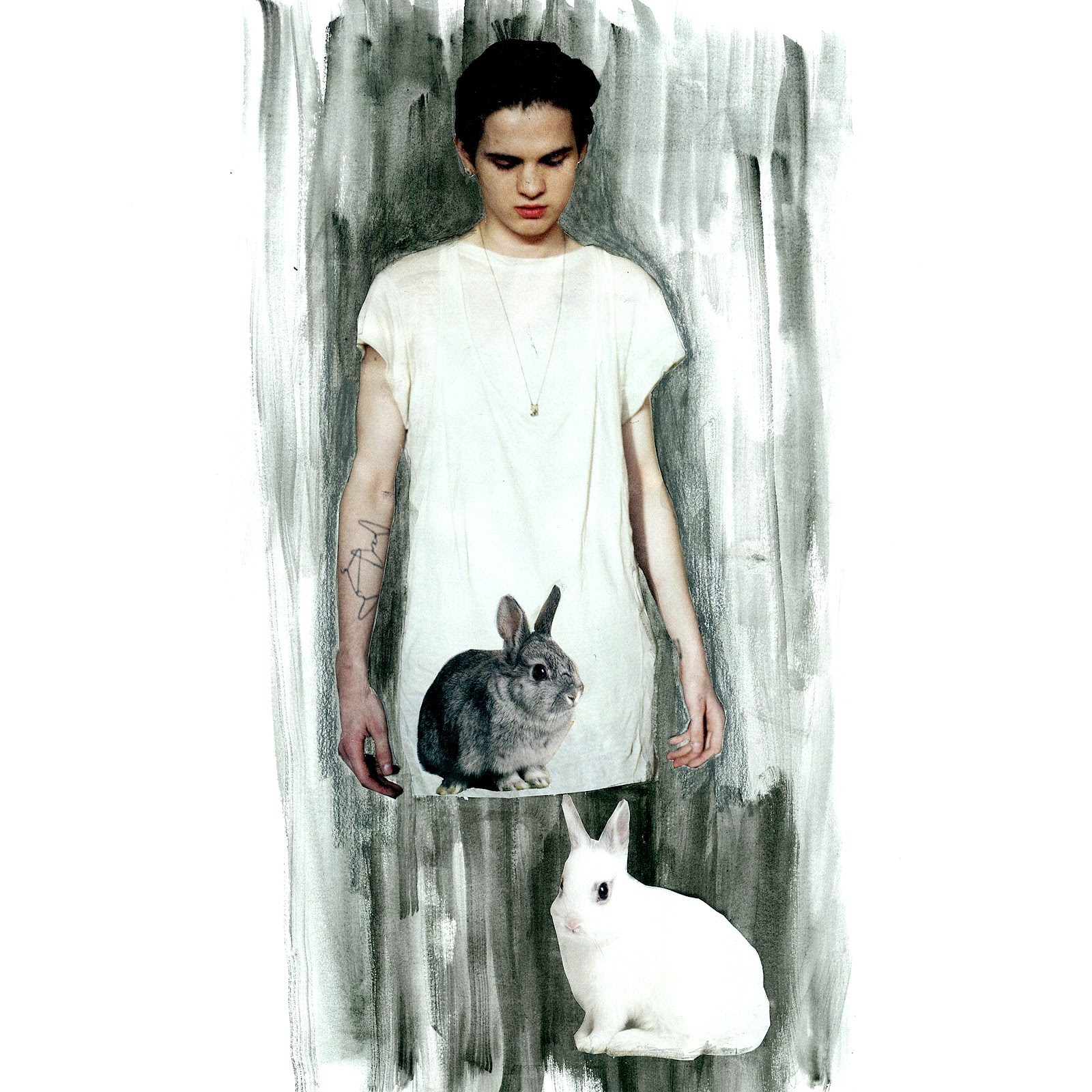 Charlie Rallings-Illustration in progress..: Asyouare magazine animals ...