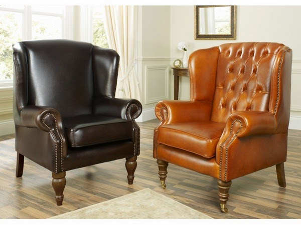 Cleaning leather armchairs