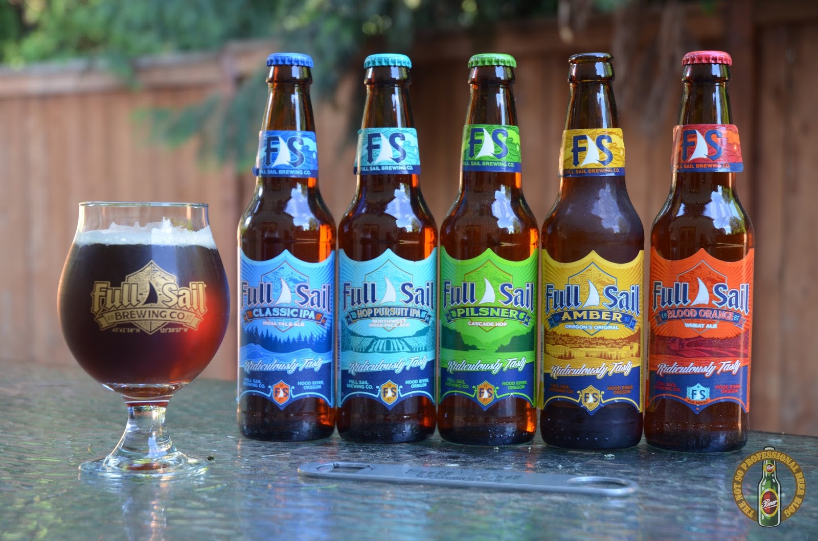 The Not So Professional Beer Blog Full Sail's Hop Pursuit IPA & Blood