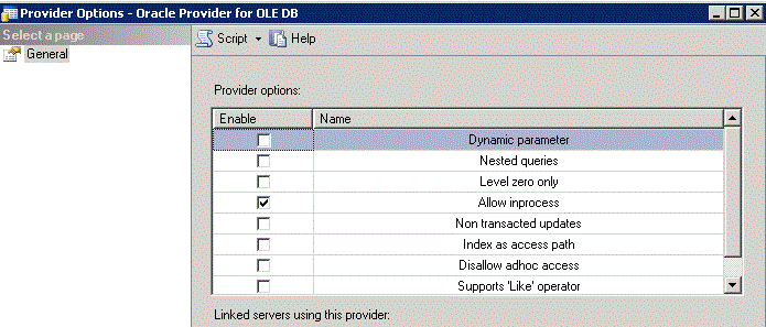 SQL Server: Cannot get the column information from OLE DB provider ...