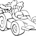 Desenho - Carro de Fórmula  1 - Colorir