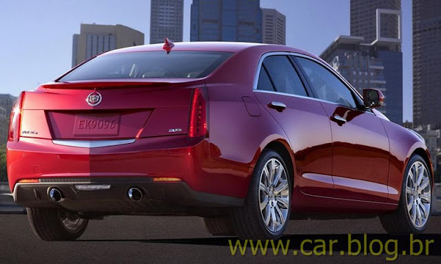 Novo Cadillac ATS 2013 - traseira