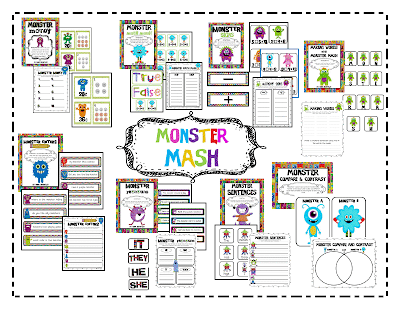 Crazy for First Grade: Monster Mash!!