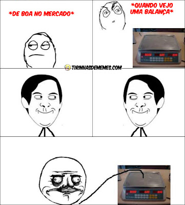Balança do supermercado me gusta
