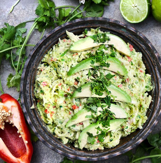 Venezuelan Avocado Chicken Salad: No Mayo Venezuelan Avocado Chicken Salad: No Mayo
