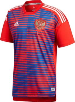 ロシア代表 2018 プレマッチジャージ-ロシアワールドカップ