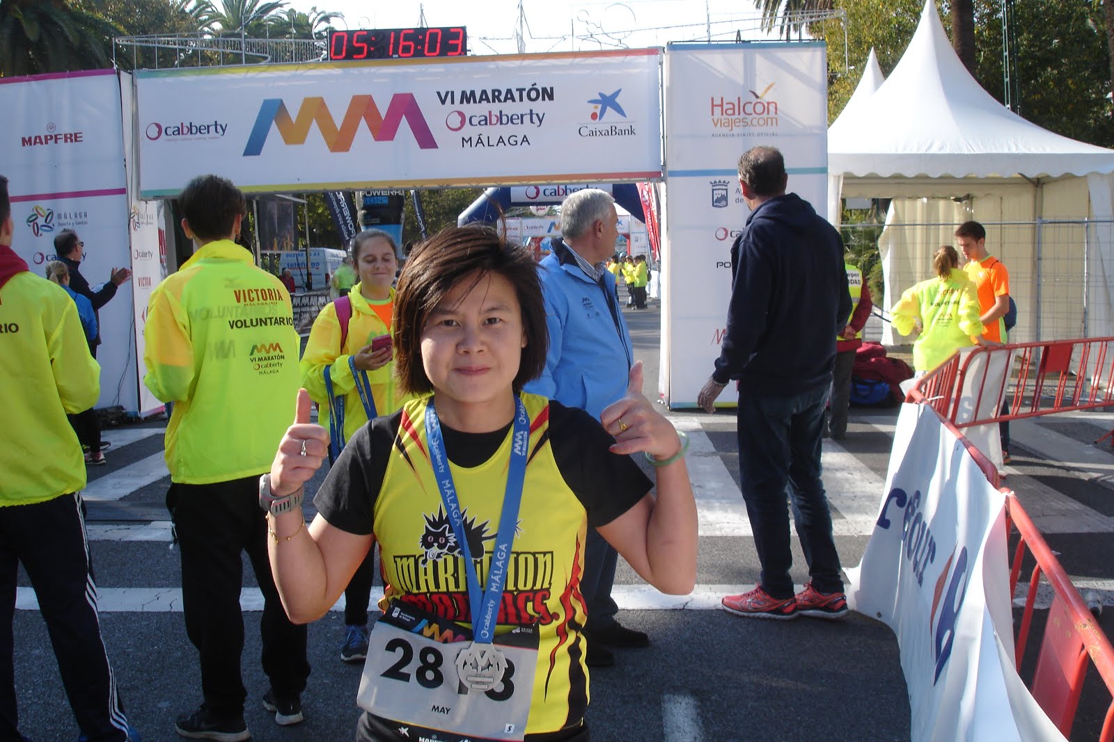 Malaga Marathon 2015