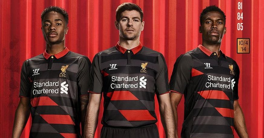 liverpool black and red kit