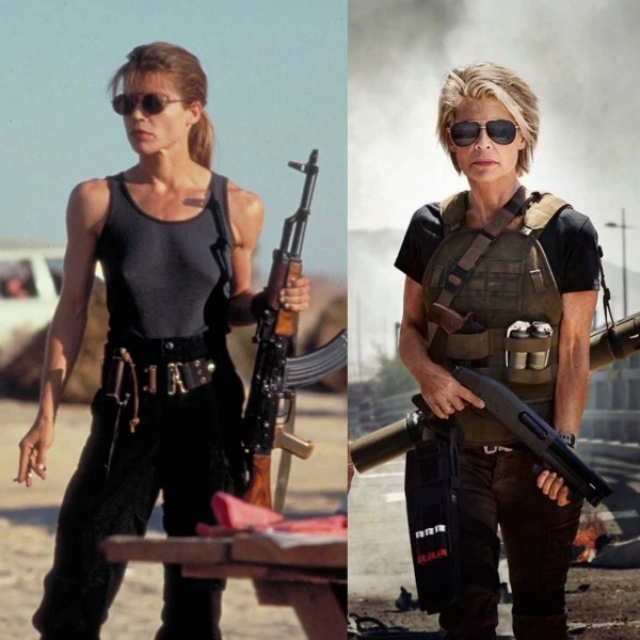 La primera imagen oficial de "Terminator 6" Linda Hamilton retoma su personaje de Sarah Connor