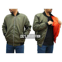 Kudo Jaket Bomber Waterproof Taslan Army ANDHIMIND