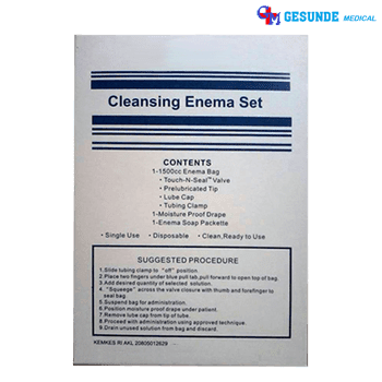 Jual Enema Set Alat Sekali Pakai Enema Set