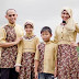 Gamis Baju Batik Couple Keluarga Modern