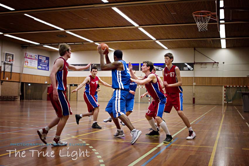 Brian Elings Zakelijke Fotografie Basketbal wedstrijd Diemen