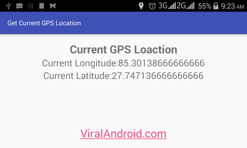 to Get GPS Location Programmatically in Android | Viral Android – Tutorials, Examples, UX/UI Design