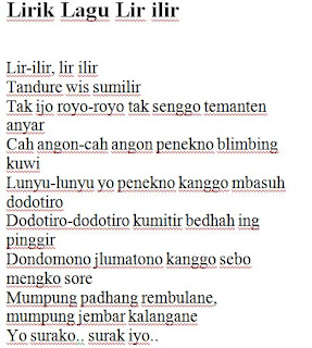 ARTI SERTA MAKNA LIRIK LAGU LIR-ILIR SUNAN KALIJAGA - Pengertian Arti