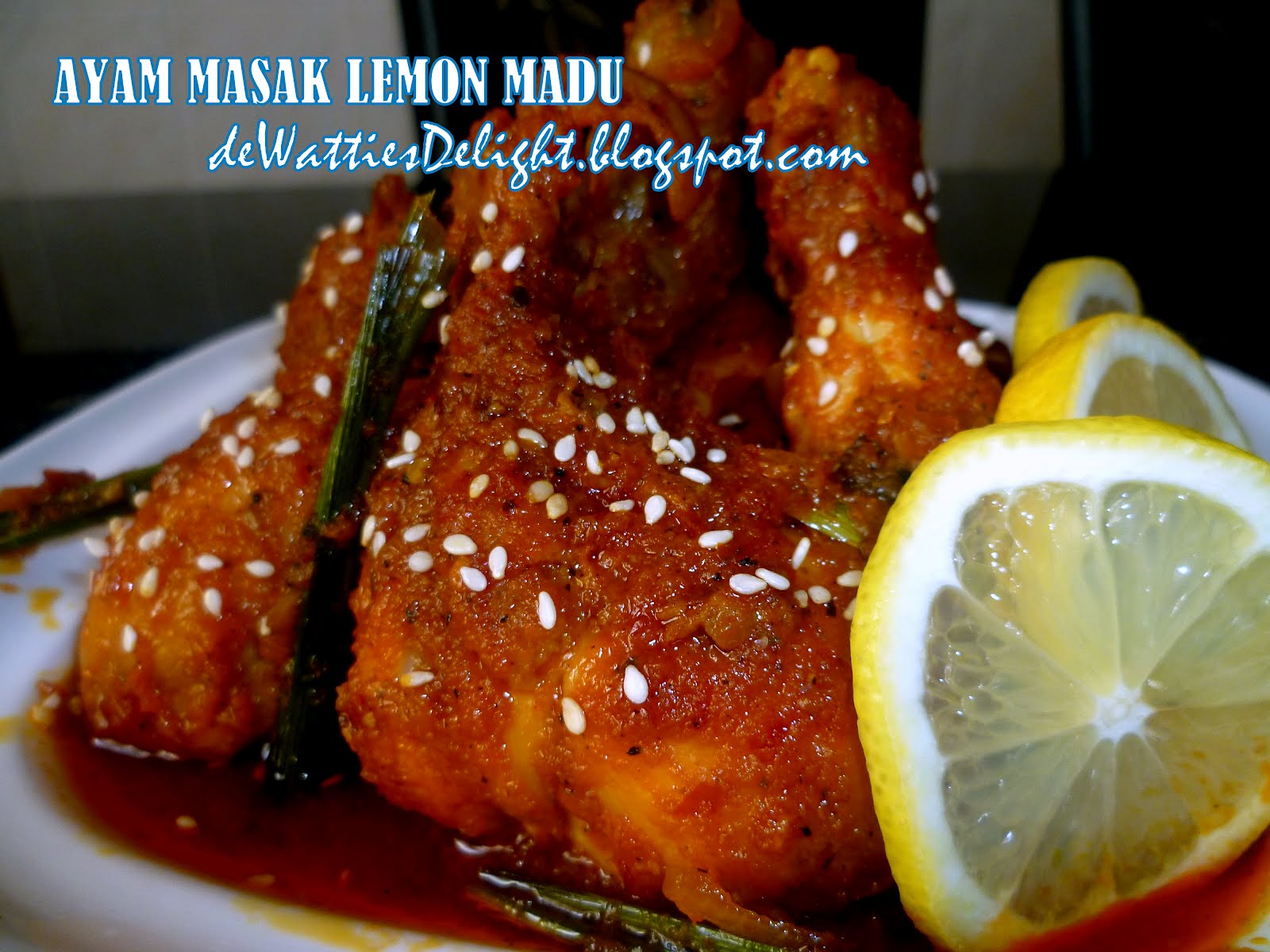 Wattie s HomeMade Ayam  Masak  Lemon Madu 