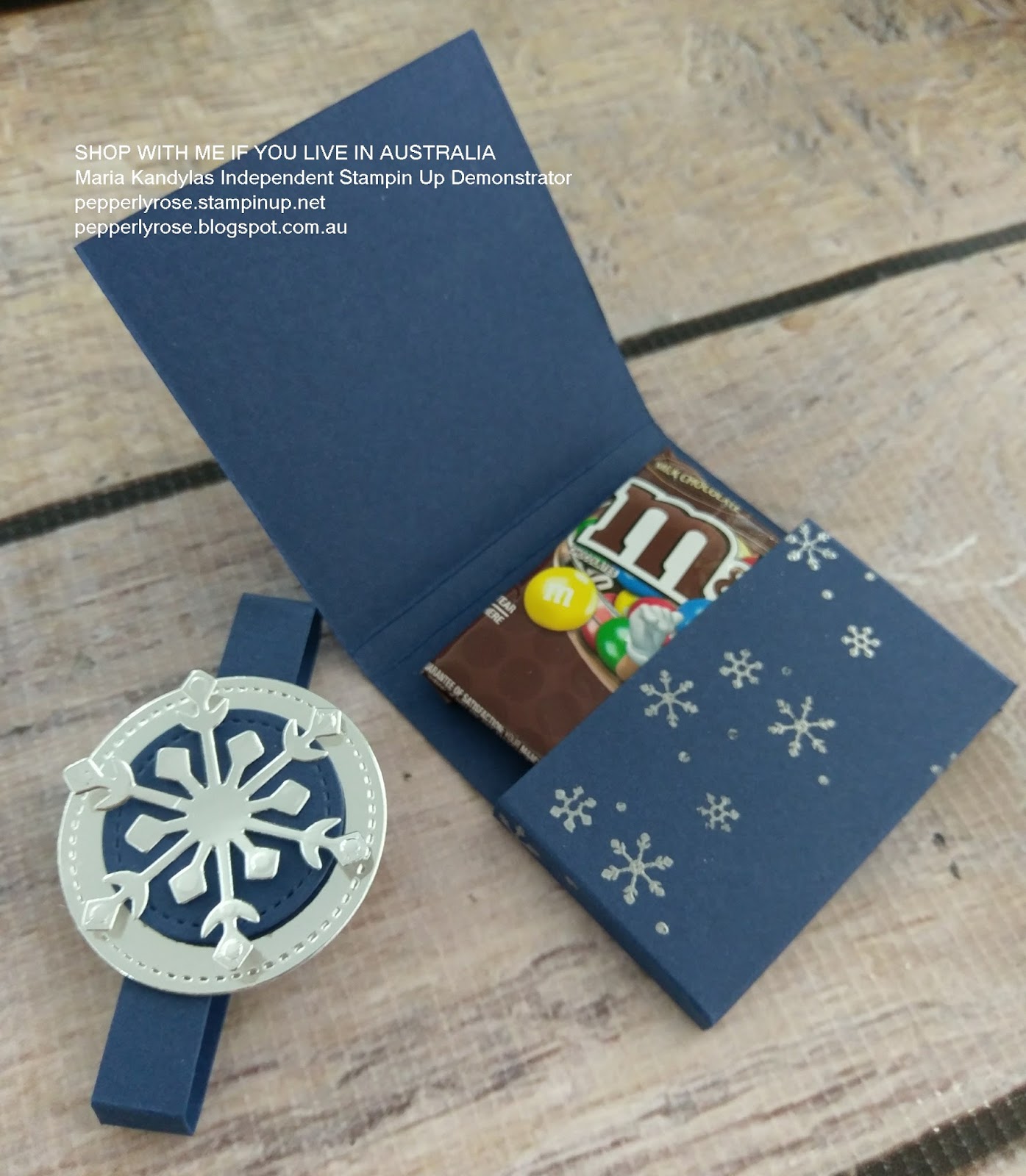 Pepperly Rose Papercrafting Stampin Up! Snowflake Tags and Trimmings