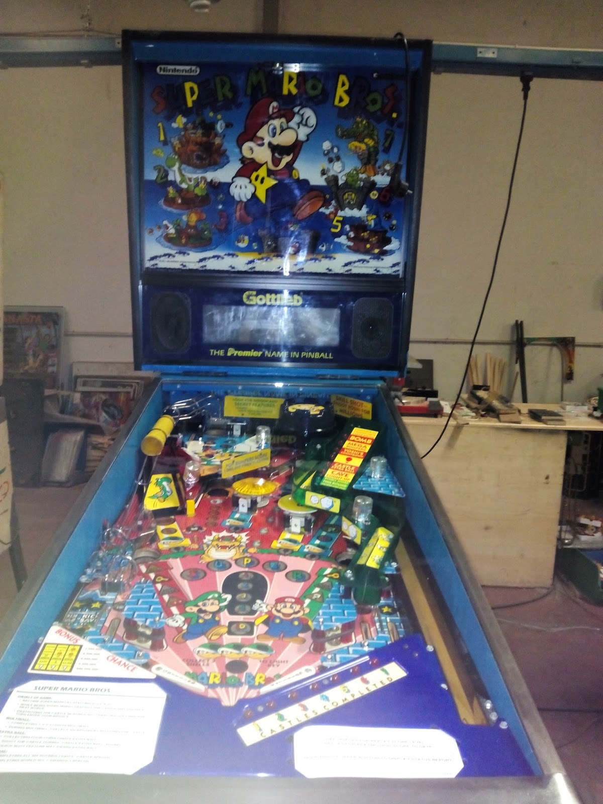RECREATIVOS LIDER S.A. PINBALL RESTAURADAS // SEGUNDAMANO