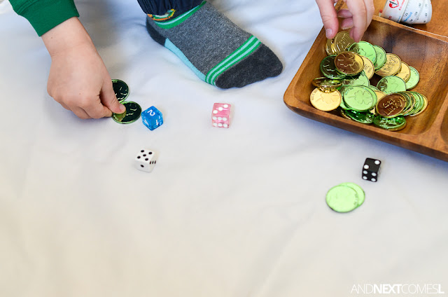 St. Patrick's Day math activity