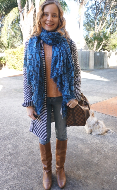 izabel london waterfall cardigan