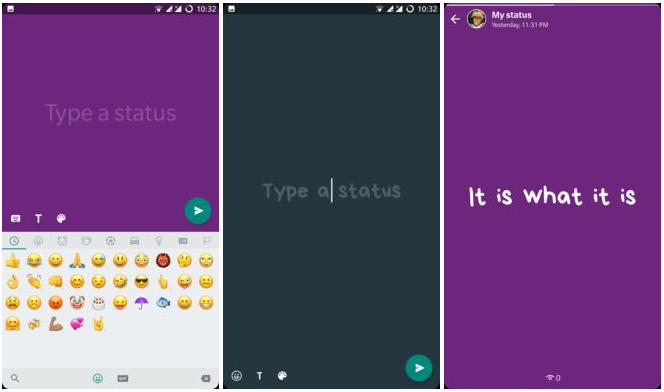 WhatsApp Adds Colored Status Feature; Just Like Facebook