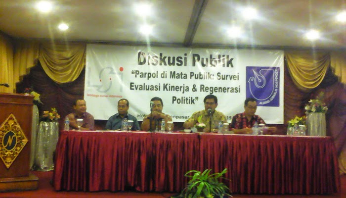 LSI: Tingkat Kepercayaan Publik Terhadap Parpol Merosot