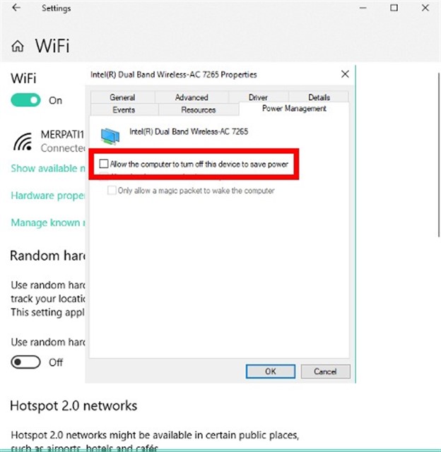 Wi fi direct virtual adapter
