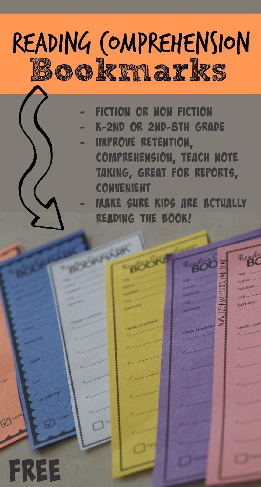 worksheet Nonfiction Reading Comprehension Worksheets reading comprehension bookmarks