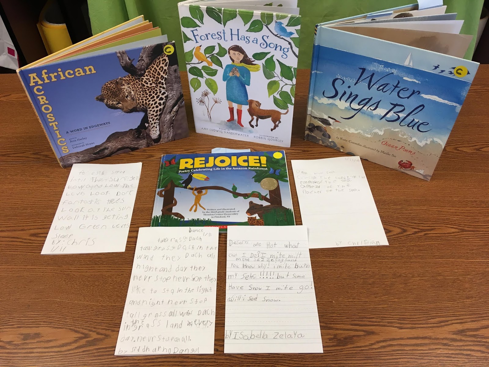 my juicy little universe "amazed of the nature"habitat poems by 2nd