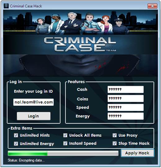criminal case hack tool ultimate version activation key